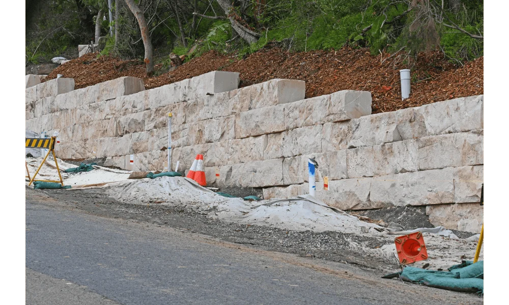 How To Fix A Retaining Wall That Is Leaning All County Landscape