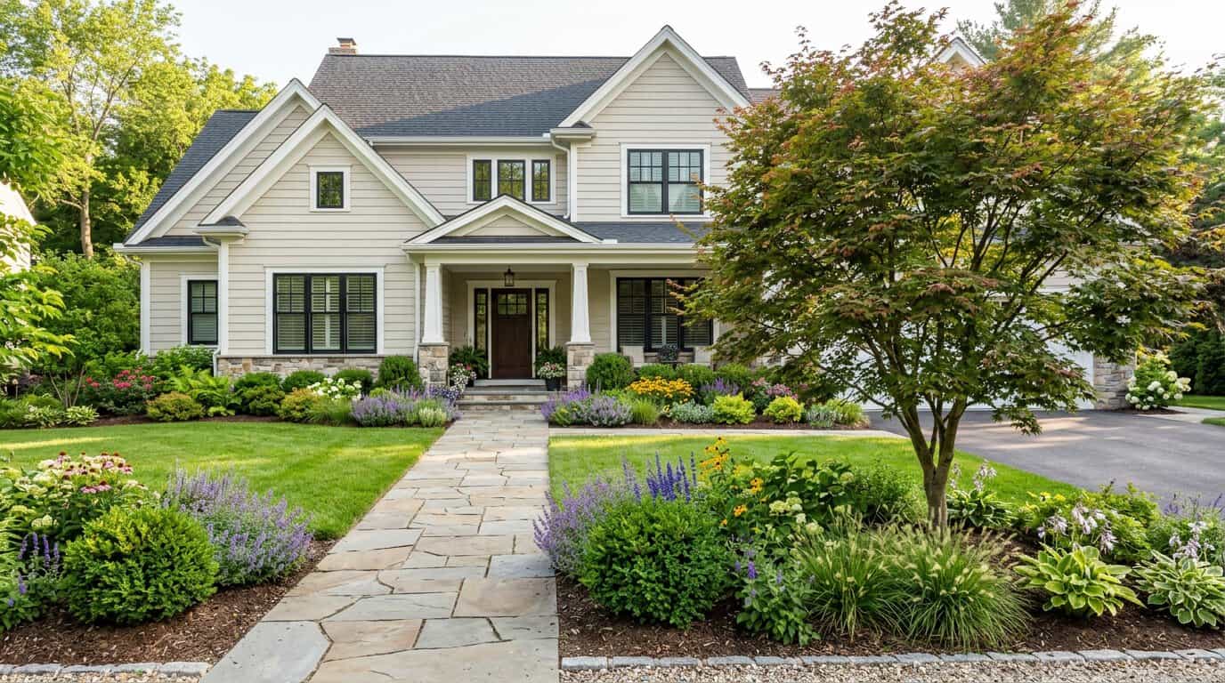 Front Yard Landscaping Design Foundations