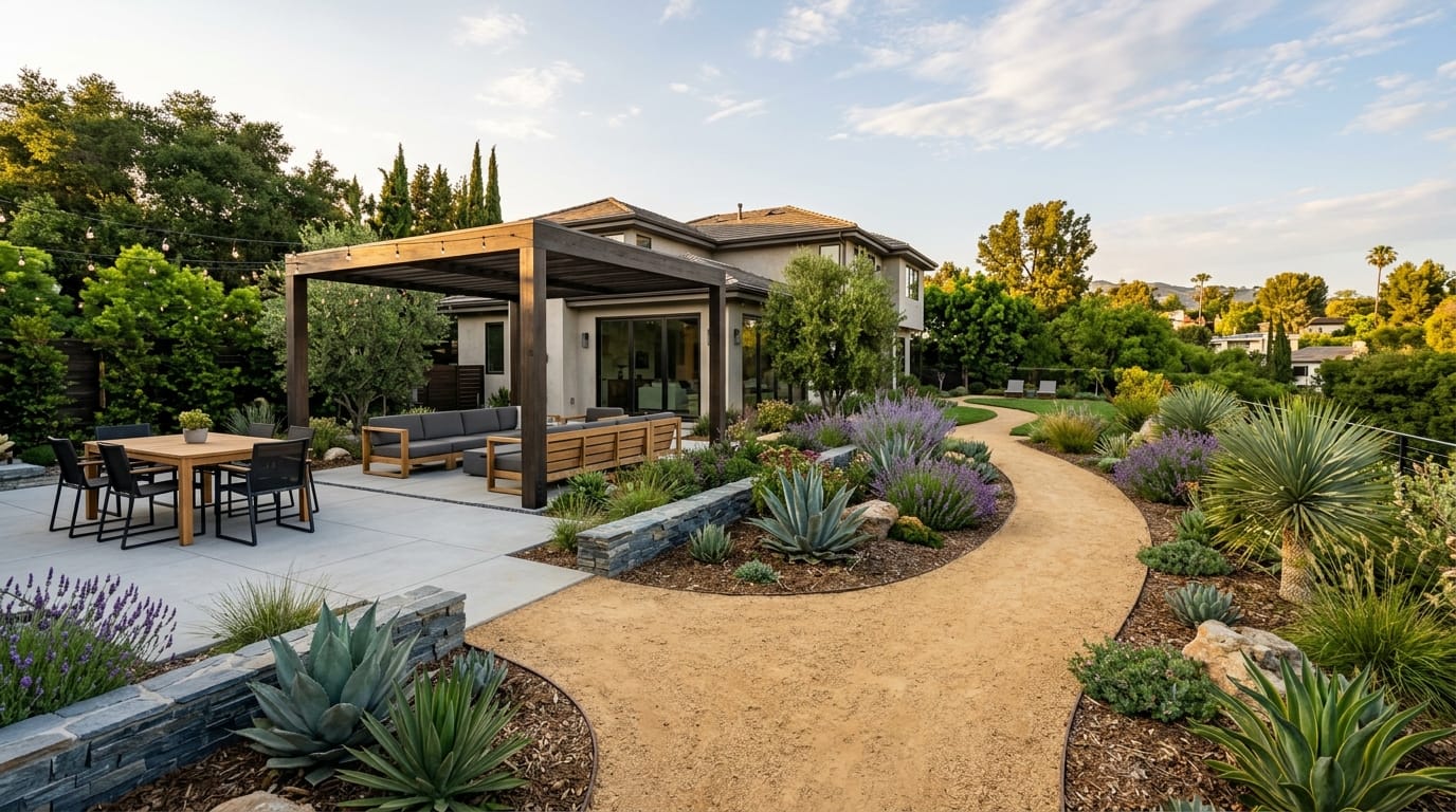 How to Plan a Functional Backyard Hardscape in Los Angeles 2 High-ROI Hardscape Materials For Los Angeles Climates